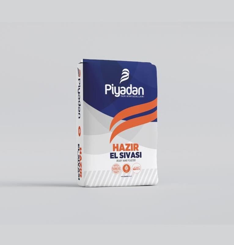Piyadan Çimento Esaslı Hazır El Sıvası (25KG/Trb)