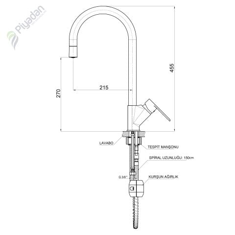 Gpd Atros Mes 66 Spiralli Eviye Bataryası