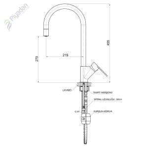 Gpd Atros Mes 66 Spiralli Eviye Bataryası