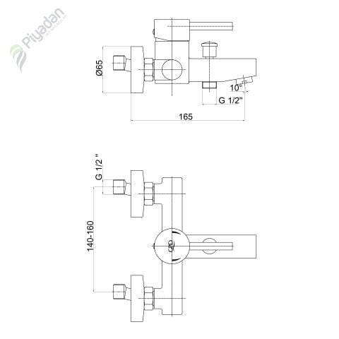 Gpd Espina Mbb 70 Banyo Bataryası