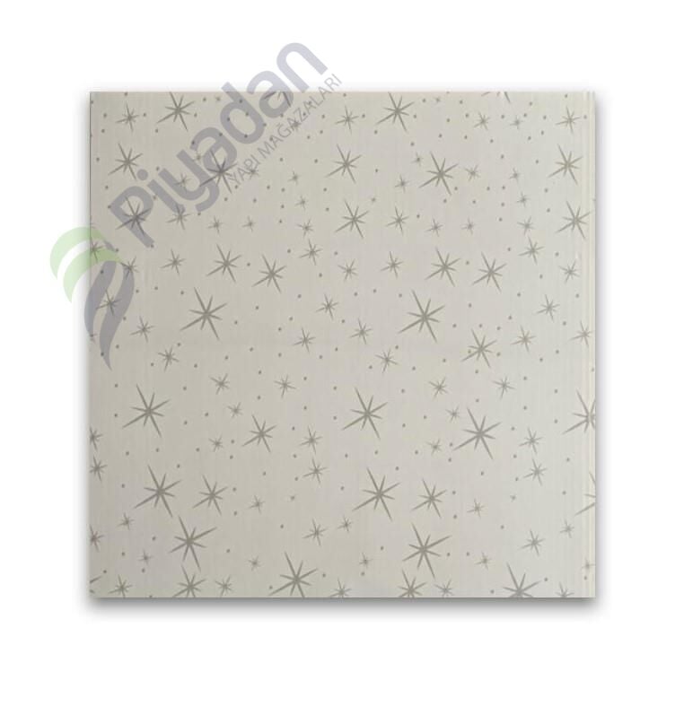 Piyadan 60×60 Plastik T. Pnl(Mat Yıldızlı 7,20 PK)