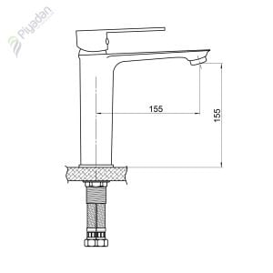 Gpd Provido Mlb 155-A Lavabo Bataryası