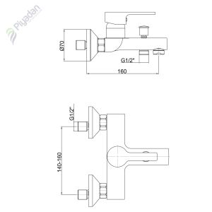 Gpd Solus Mbb 55 Banyo Bataryası
