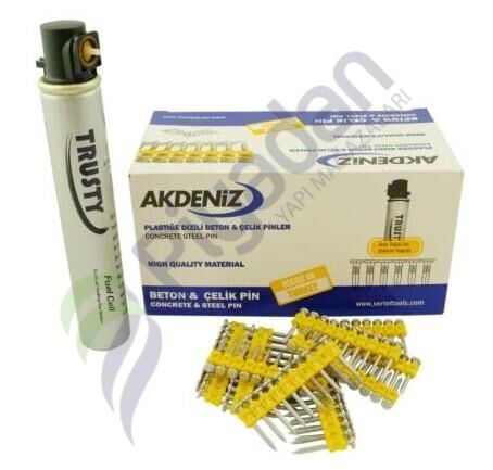 Piyadan Komprösör Makinası İçin Çivi Gazı