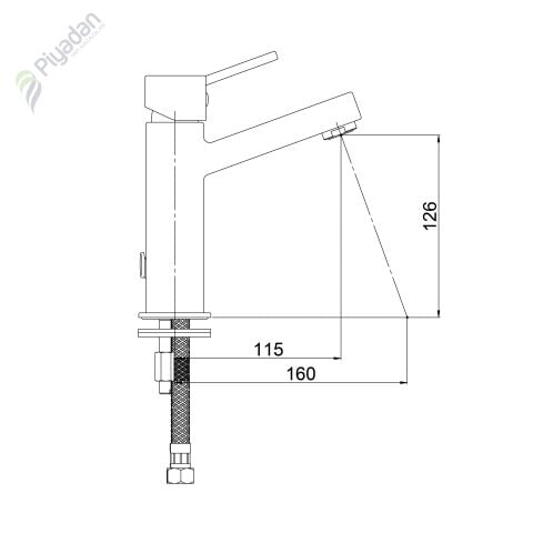 Gpd Tulio Mlb 135 Lavabo Bataryası