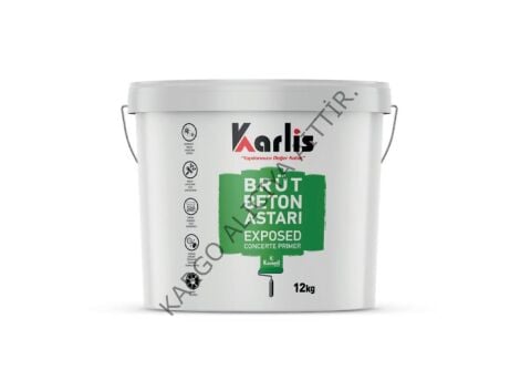 Karlis Beton Kontak Astarı Kırmızı (12 KG)