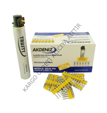 Akdeniz Çivi+Gaz (Paket/900Adet Çivi + 1 Adet Gaz)