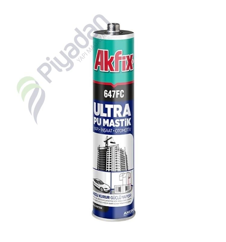 Akfix AA472 Beyaz Çelik Silikon 280ml/Adet