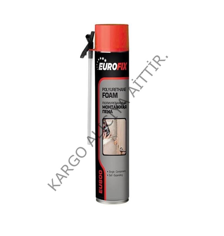 Akfix Eurofix FE009 Pipetli Poliüretan Köpük 600Gr