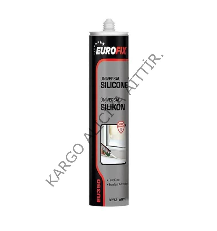 Akfix Eurofix Beyaz Silikon 280Gr Kod: SE042