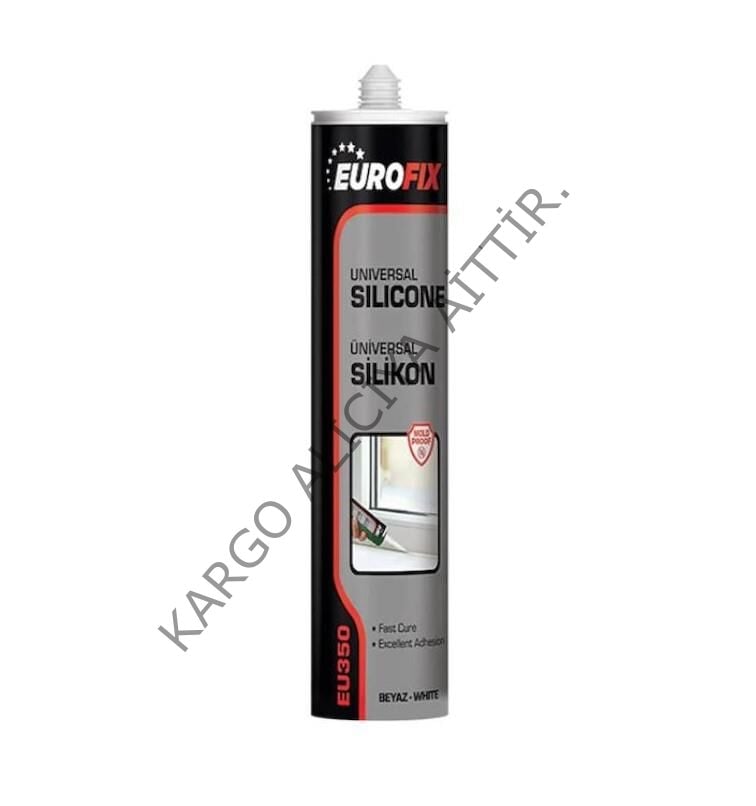 Akfix Eurofix Beyaz Silikon 280Gr Kod: SE042