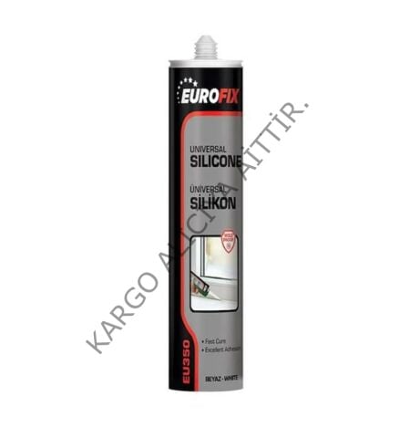 Akfix Eurofix Beyaz Silikon 280Gr Kod: SE042
