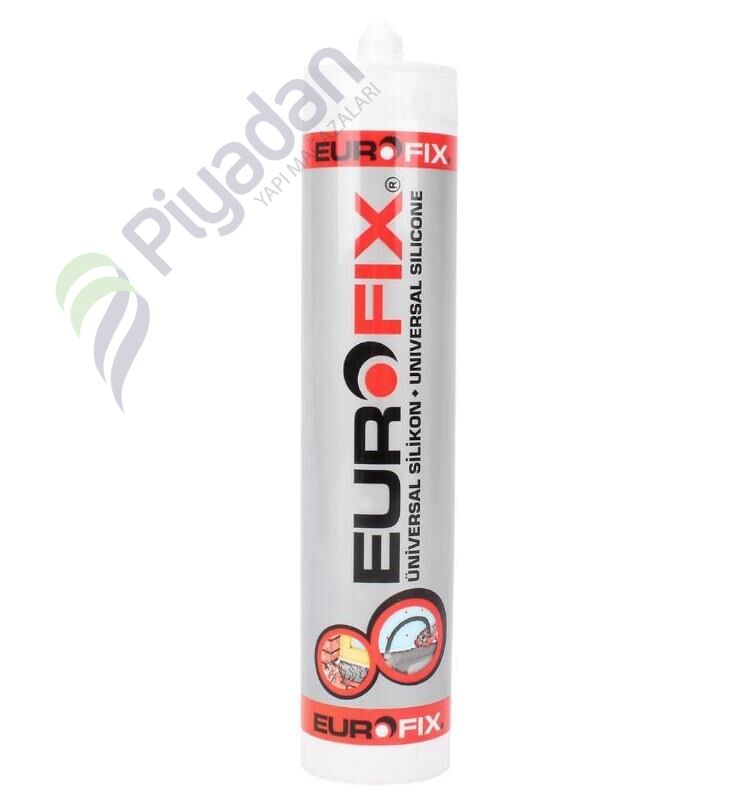 Akfix Eurofix Genel Amaçlı Şeffaf Silikon 280Gr