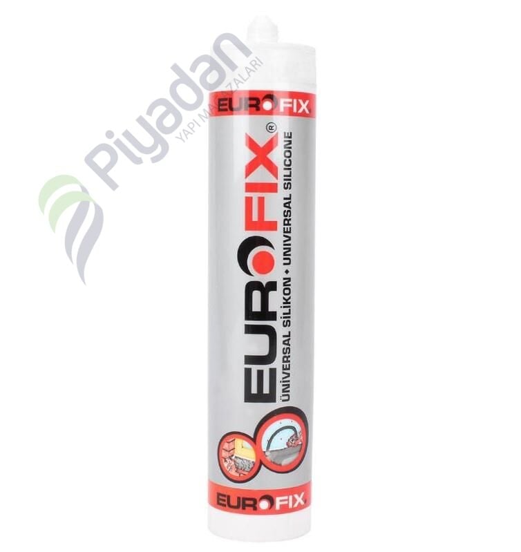 Akfix Eurofix Genel Amaçlı Şeffaf Silikon 280Gr