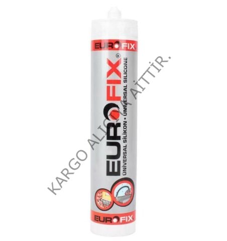 Akfix Eurofix Genel Amaçlı Şeffaf Silikon 280Gr