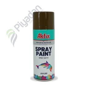 Akfix Parlak Kahve Ral8017 Akrilik Sprey Boya400ml