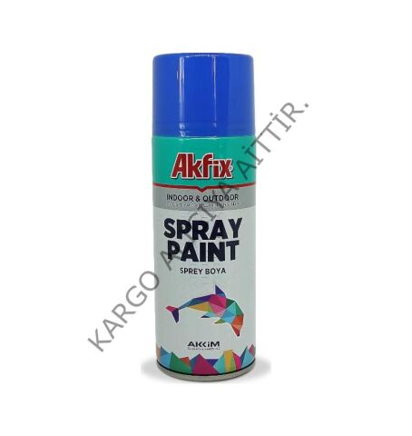 Akfix Parlak Mavi Ral5010 Akrilik Sprey Boya400ml