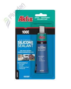 Akfix Sa111 Silikon 50ml Şeffaf Tüp