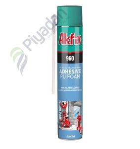 Akfix Pipetli Mantolama Yapıştırma Köpüğü 850gr