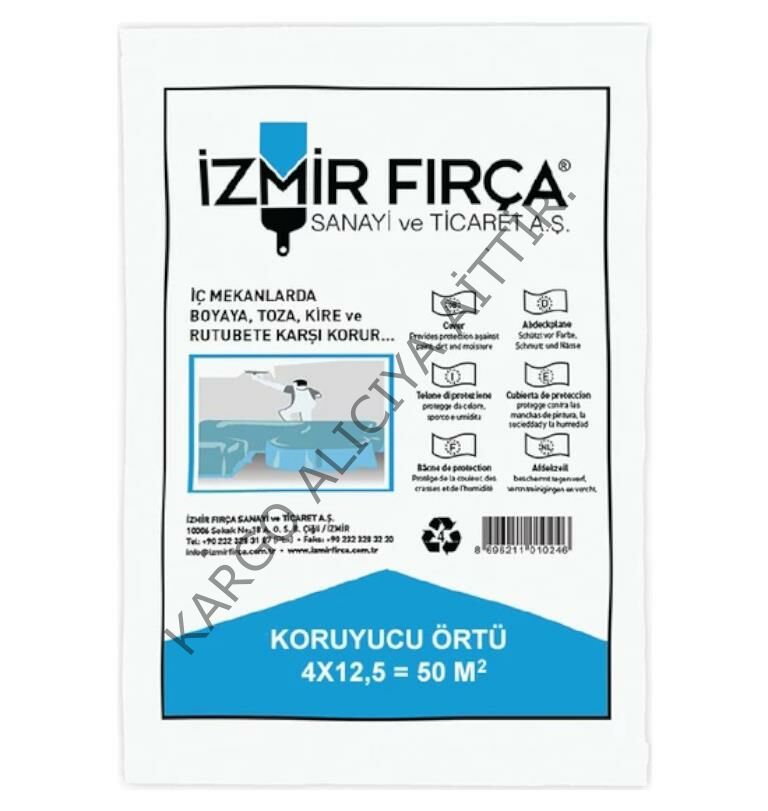 İzmir Fırça Hışır Koruma Örtüsü 50m2