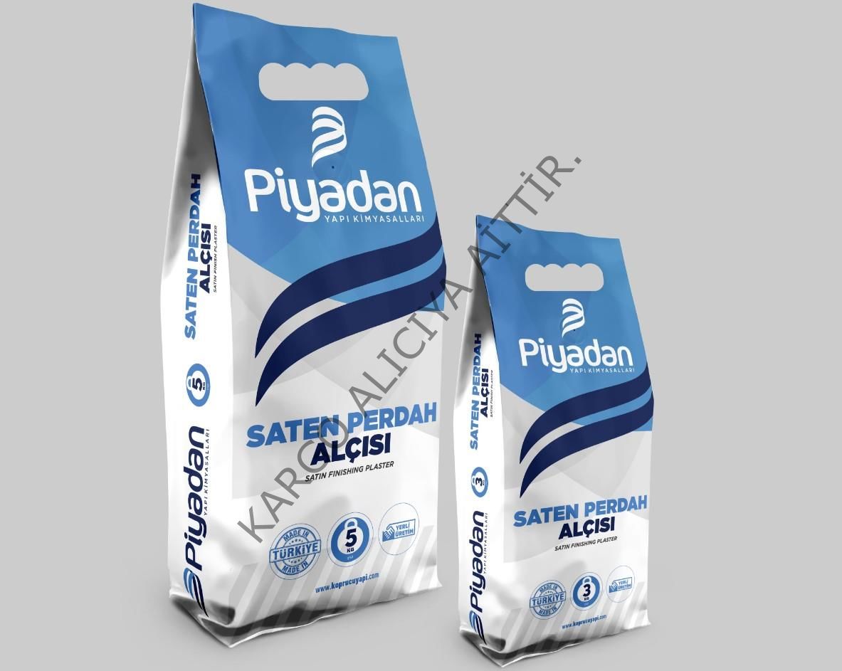 Piyadan Saten Perdah Alçısı (2.5 KG/Trb)
