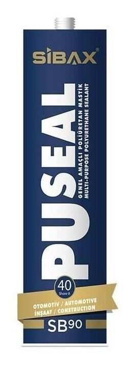 Sibax Beyaz Çelik Silikon 280ml (40SHR) SB90