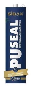 Sibax Beyaz Çelik Silikon 280ml (40SHR) SB90