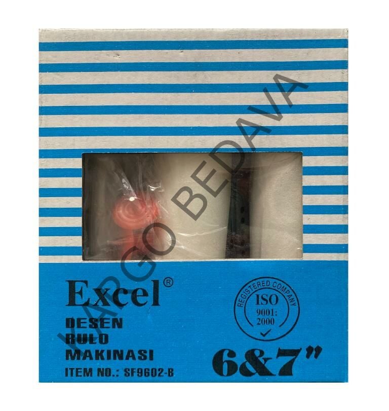 Excel Desenli Boya Rulo Makinası Ayarlı