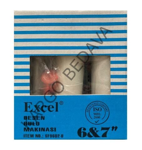 Excel Desenli Boya Rulo Makinası Ayarlı