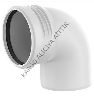 Fırat Boru Pvc Dirsek 110*87° (Kapalı)