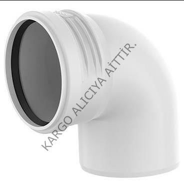 Fırat Boru Pvc Dirsek 50*87° (Kapalı)