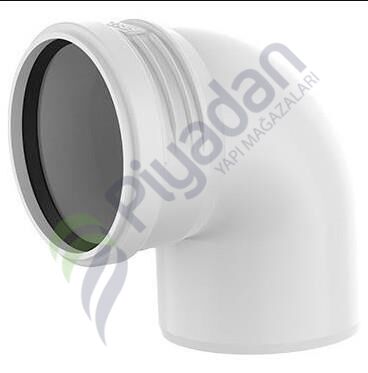 Fırat Boru Pvc Dirsek 50*87° (Kapalı)