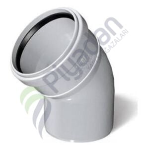 Fırat Boru Pvc Dirsek 110*45° (Açık)