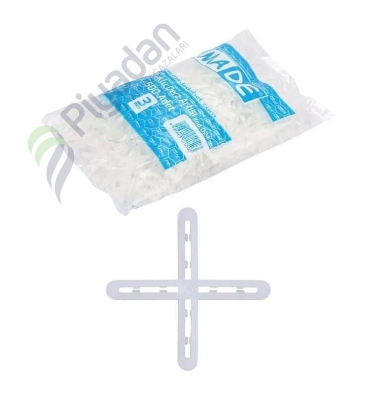 Made 3mm Oluklu Derz Artısı 500Adet/Paket