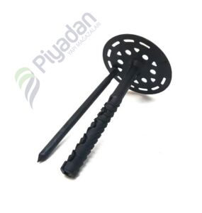 Piyadan Plastiik Siyah Strafor Dübeli 14cm