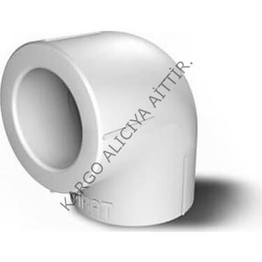 Fırat Boru Dirsek 90 Lık Beyaz  20mm