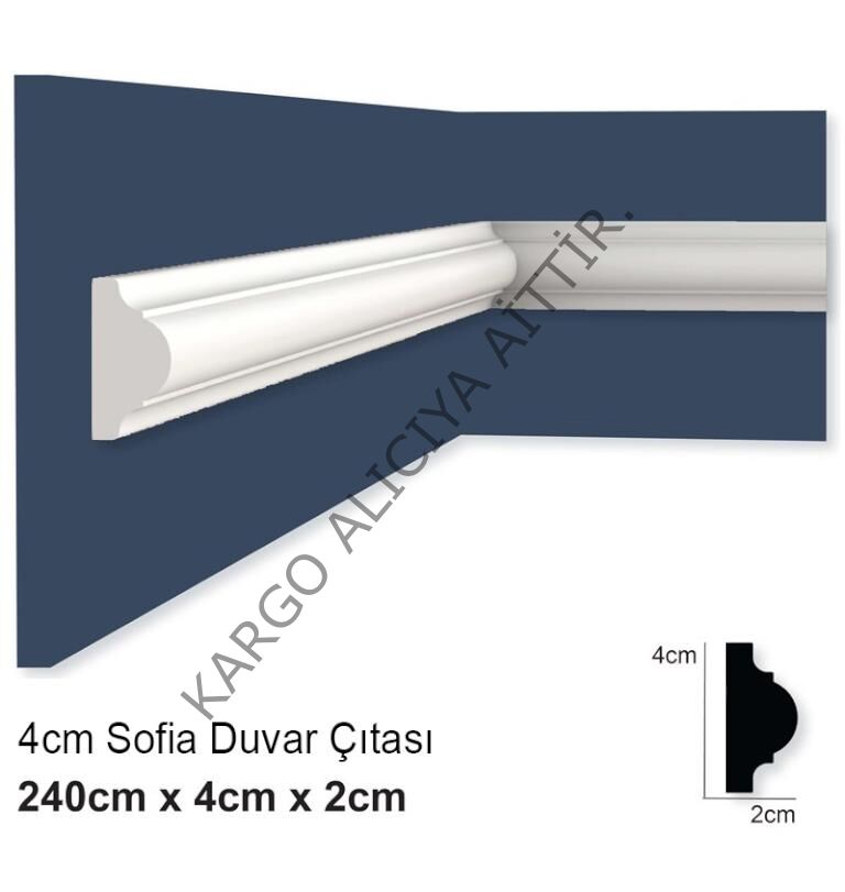Piyadan Poliüretan Çıta 40A Mob00 4cm (2,40mt/Adt)