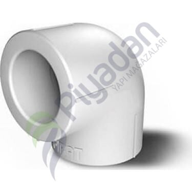 Fırat Boru Dirsek 90 Lık Beyaz  25mm