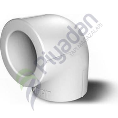 Fırat Boru Dirsek 90 Lık Beyaz  25mm