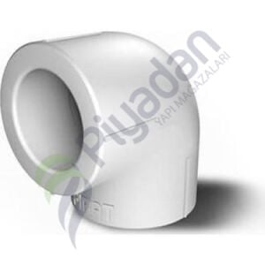 Fırat Boru Dirsek 90 Lık Beyaz  25mm