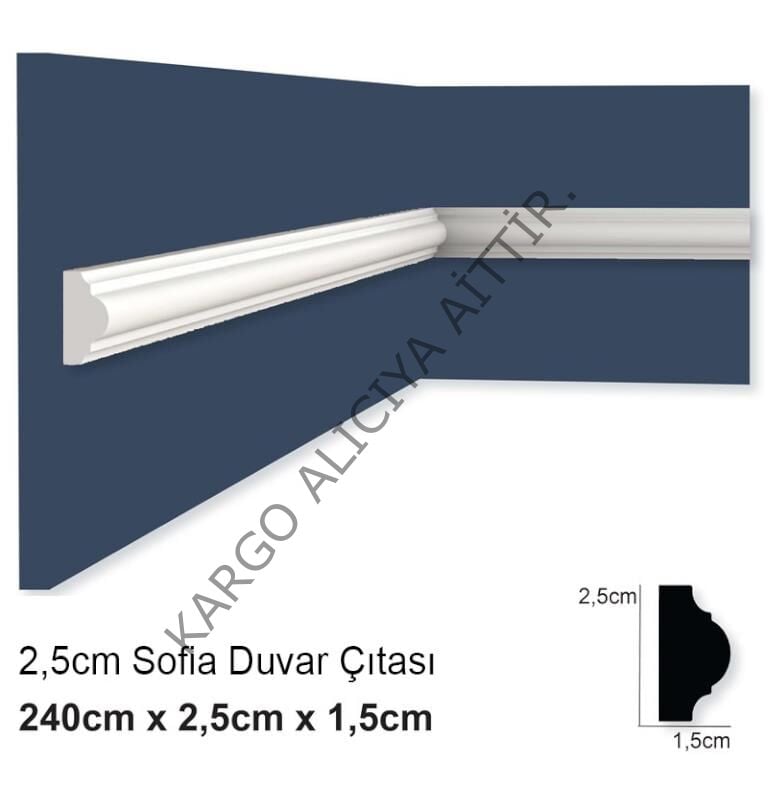 Piyadan Poliüretan Çıta 25B Mob 00 2,5cm(2,40mt/A)