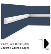 Piyadan Poliüretan Çıta 25B Mob 00 2,5cm(2,40mt/A)