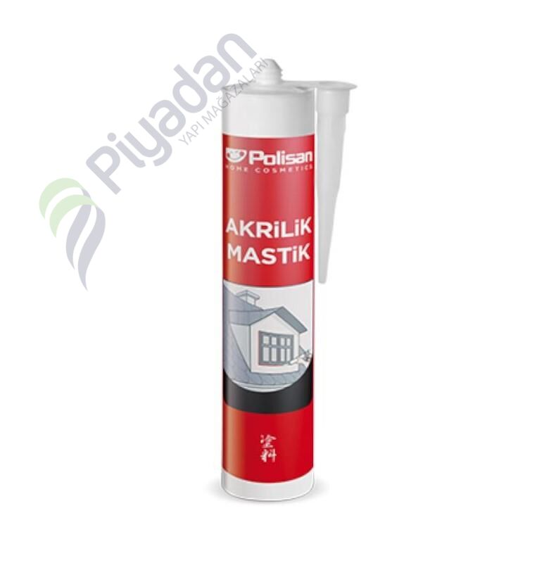 Polisan Akrilik Mastik 280ml Beyaz