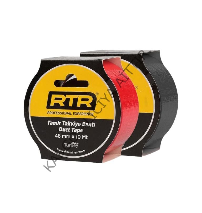 Rtr Siyah Takviye Tamir Bandı 48mm 10mt Kod:Rnc192