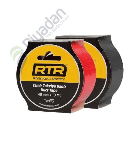 Rtr Siyah Takviye Tamir Bandı 48mm 10mt Kod:Rnc192