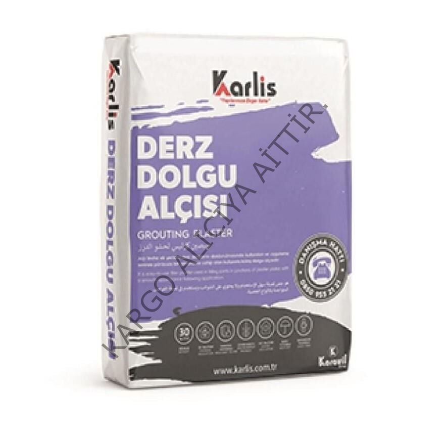 Karlis Derz Dolgu Alçısı (30KG/Torba)