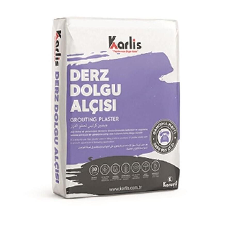 Karlis Derz Dolgu Alçısı (30KG/Torba)