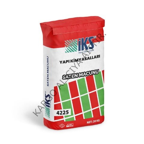 İks Dış Cephe Saten Macun (20KG/Torba)