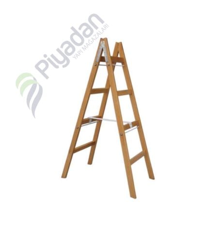 Seçkin Ahşap Merdiven 4+4 Çift Çıkışlı