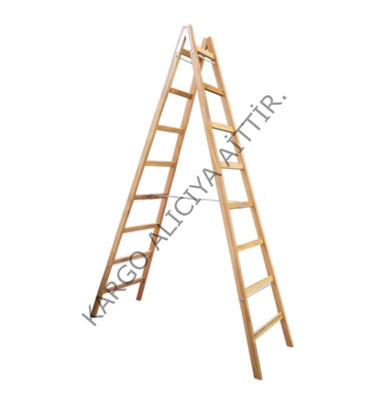 Seçkin Ahşap Merdiven 8+8 Çift Çıkışlı